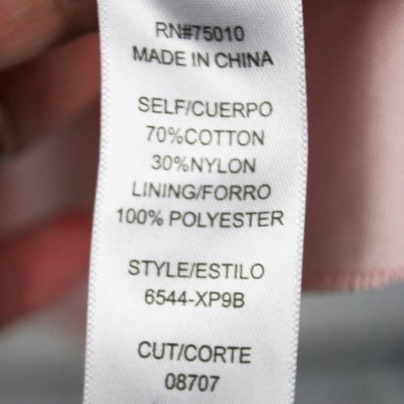 CITY TRIANGLES Juniors PINK LACE FIT AND FLARE COCKTAIL SKATER DRESS D46 - Picture 4 of 8